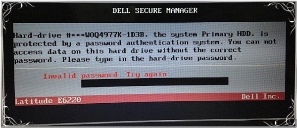 bios master password generator dell 1d3b